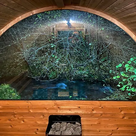 Дом отдыха Ferienhaeuser Glueck Auf, Sauna, Hottubs *