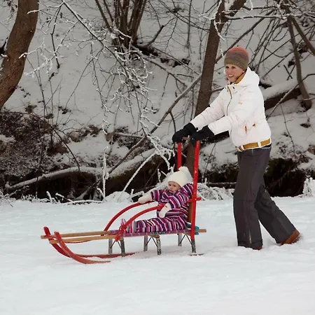 Дом отдыха Ferienhaeuser Glueck Auf, Sauna, Hottubs