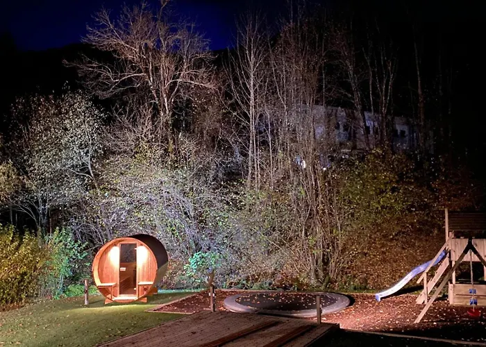 Ferienhaeuser Glueck Auf, Sauna, Hottubs